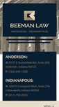 Mobile Screenshot of beemanlawoffice.com